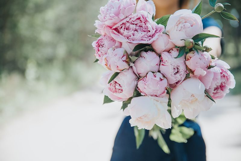 bouquet pivoine