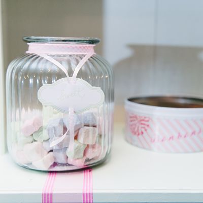 bar à bonbons DIY pastel mariage lily peony